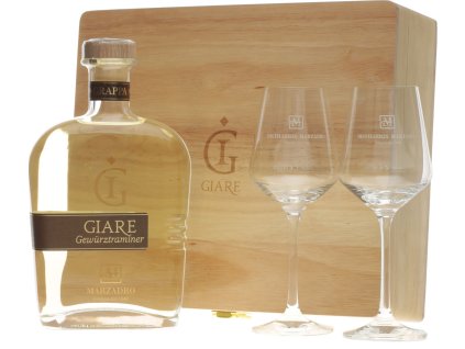 Marzadro Grappa Giare Moderna Gewürztraminer  41%0.7l DIOS ANGELS SHARE