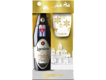 Legendario Elixir de Cuba 7y +hrnek 34%0.7l