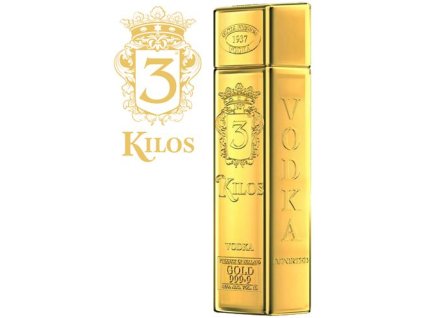 3 Kilos Gold 999.9 Vodka