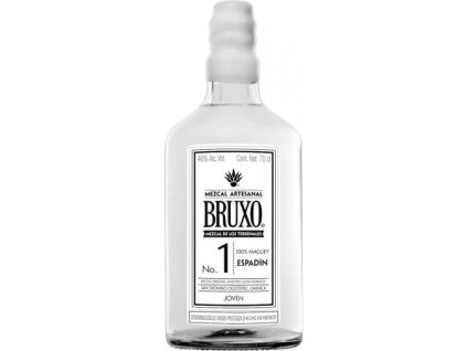 18505 bruxo no 1 espadin joven mexican mezcal 46 0 70l