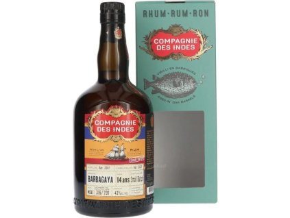Compagnie des Indes Barbagaya 43%0.7l