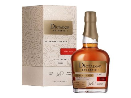 Dictador Epizodio I. 2001 Port Cask 44%0.7l