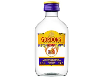 Gin Gordons miniaturka PET 37.5%0.05l