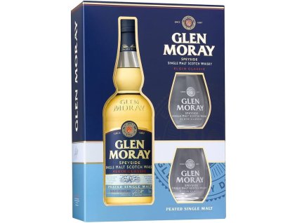 Glen Moray Peated Elgin Classic se sklem