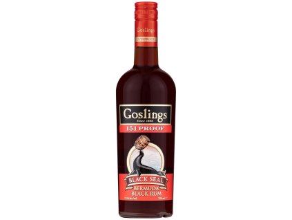 Gosling Black Seal 151 Proof  75.5%