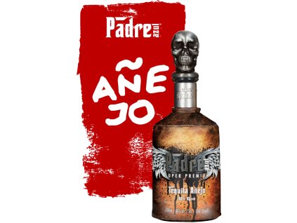 Tequila Padre Azul Anejo + 2 sklenice 40%0.7l 1