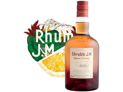 Rhum J.M Shrubb d'Orange