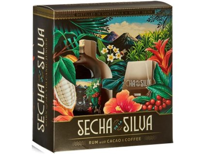 Secha de la Silva + sklenice 40% 0.7l