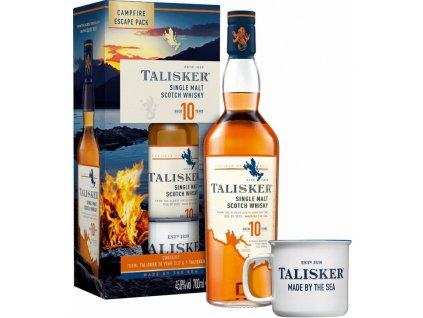 Talisker 10y s hrnkem