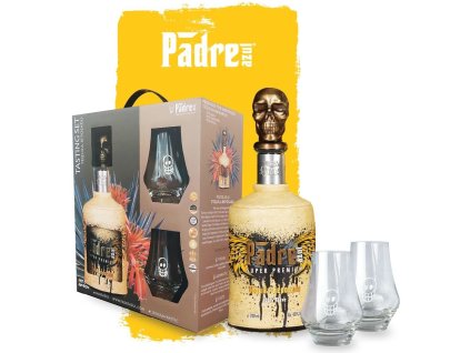 Padre Azul Reposado se skleničkama
