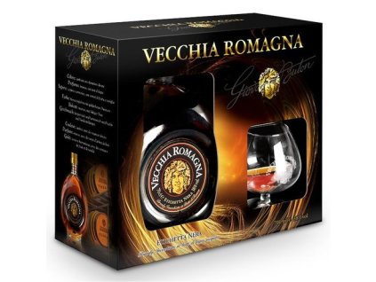 Vecchia Romagna dárková kazeta 0.7l