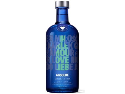 Vodka Absolut ltd. Drop of Love 2018 40%1l