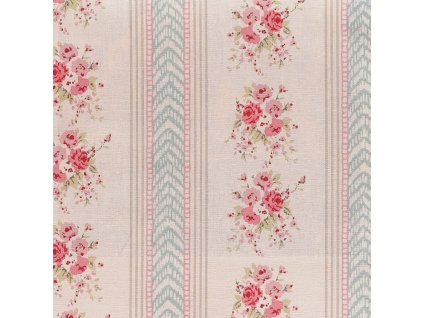 Dekorativní látka od Clarke & Clarke Lala Aqua