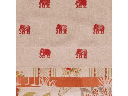 Dekorativní látka od Clarke & Clarke Lala Cannibar