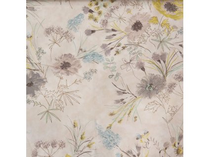 Anglická látka od Design Guild Wild Flower Birch