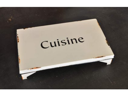 Smaltovaná podložka Cuisine