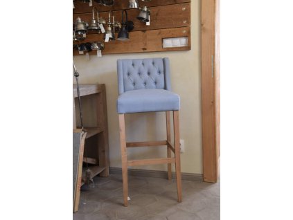 Židle barová DT45-Blue