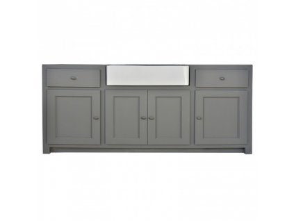 2 drawers cabinet no top