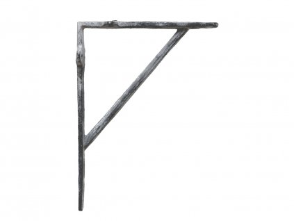 Kovová policová konzole 17.5 x 23 cm Antiq Grey