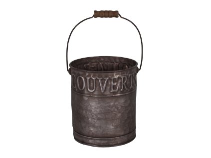 Plechová dóza na příbory