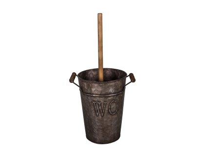 WC kartáč s plechovou nádobou IIl