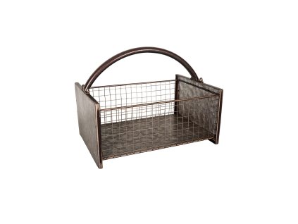 Zinkový koš s rukojetí