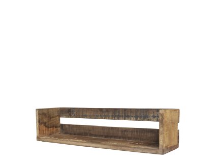 Dřevěná police ze starého dřeva 3