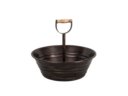 Retro plechové umyvadlo s rukojetí