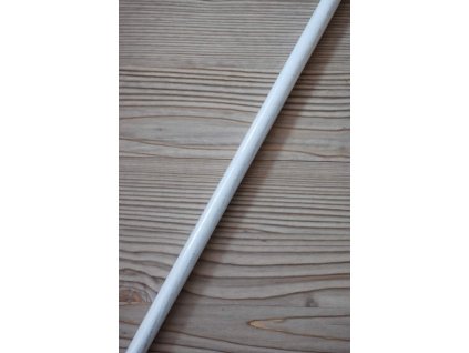 Kovová záclonová tyč délka 200 cm - bílá
