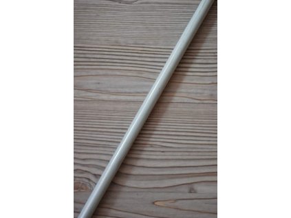 Kovová záclonová tyč délka 250 cm - bílá