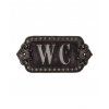 plaque decorative wc
