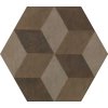 Dlažba Gea Esagona Decoro Colori Caldi