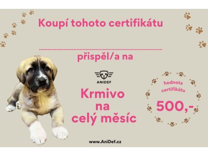 Certifikát pes (2)