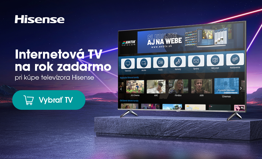 Internetová ANTIK TV až na rok zadarmo