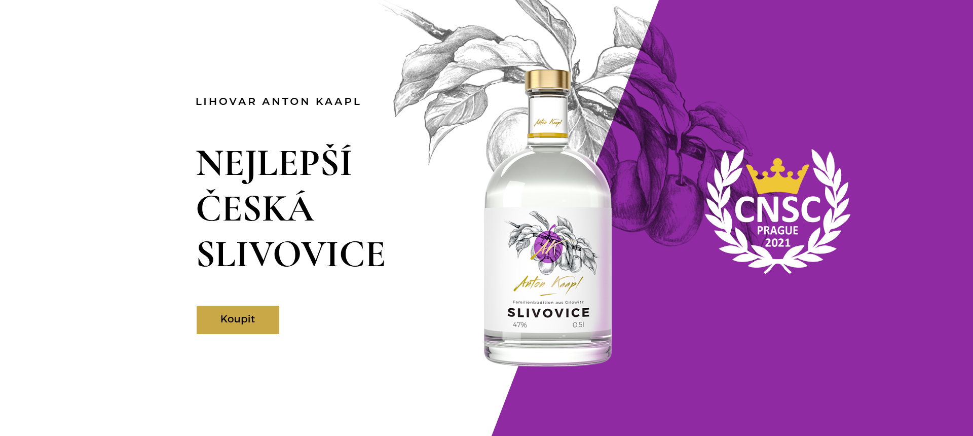 Nejlepší česlá slivovice