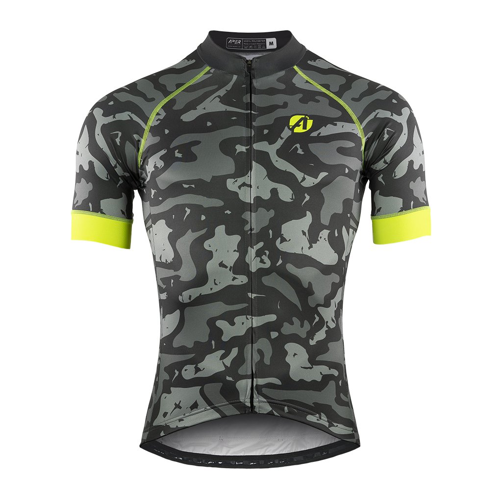 Pánský cyklistický dres CAMOUFLAGE - APER e-shop