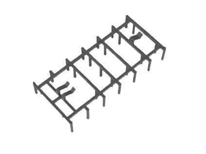 Dist.čtverec s hroty a úchyty