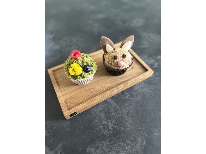 vegan velikonoční cupcakes