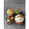 Bezlepkové velikonoční cupcakes - 4 ks