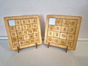 PUZZLE ČÍSELNÝ HLAVOLAM