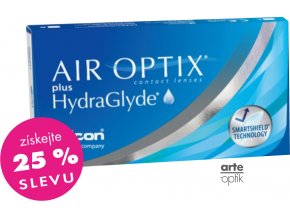 AIR OPTIX PLUS HYDRAGLYDE (6 čoček)
