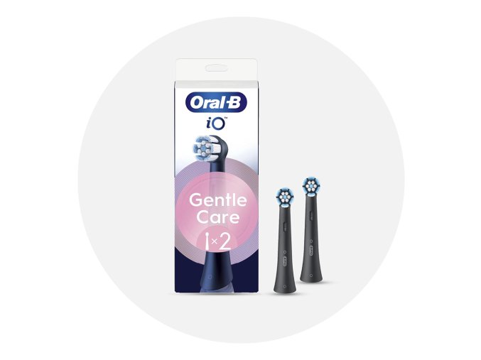 ORAL B hlavice gentle black