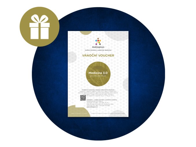 vánoční voucher 2024 elektronický medicína žena do 45 new