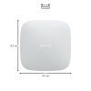 ajax hub white measure