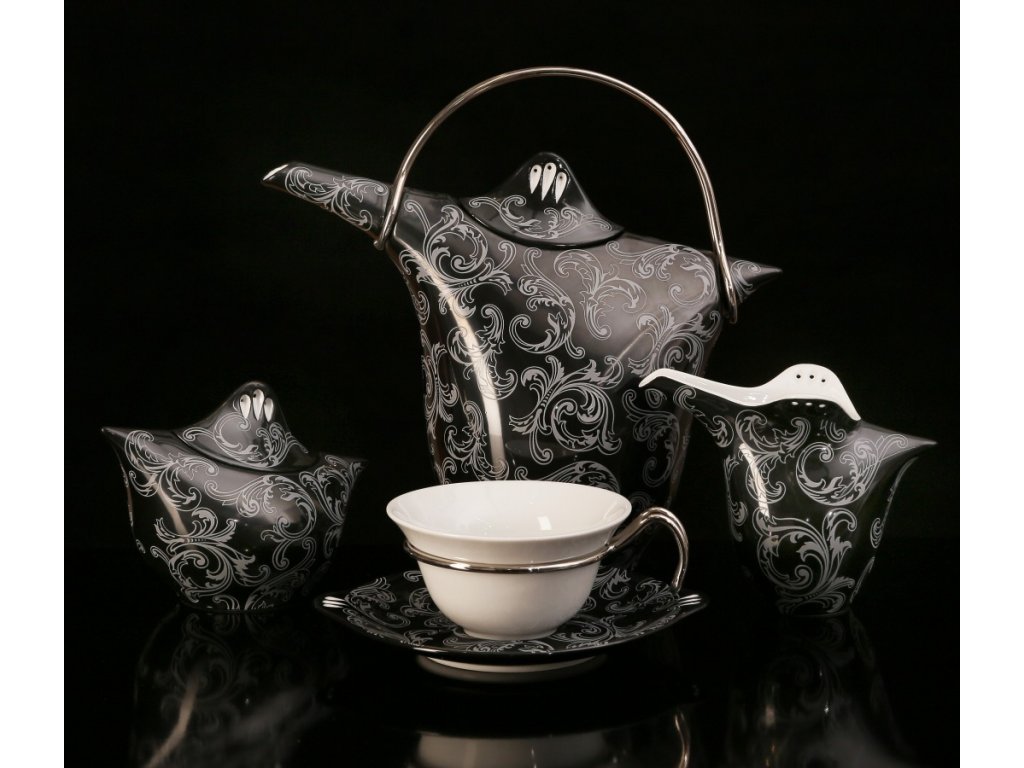 čajová souprava, čajové soupravy porcelán, autorské soupravy, čajový set, čajový servis, souprava na čaj, hrnky na čaj, hrnky na kávu, šálek, čajové šálky, kávová souprava porcelán, kávová souprava, kávový servis, kávové šálky, porcelán, karlovarský porcelán, český porcelán, atelier lesov