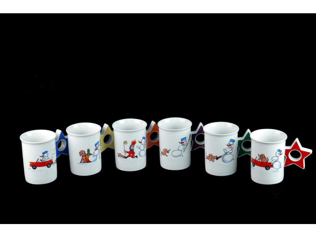  hrnek na čaj, hrnek na svařené víno, hrnek na svařák, hrnek na sypaný čaj, hrnky na čaj, porcelánové hrnky, čajové hrnky, hrnek, hrnek na hory, dětská besídka, dětská oslava, zimní oslava, hrnek na párty, párty hrnek, hrnek na oslavu, karlovarský porcelán, český porcelán, porcelánová hvězda, porcelán, Atelier Lesov