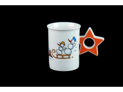 hrnek na čaj, hrnek na svařené víno, hrnek na svařák, hrnek na sypaný čaj, hrnky na čaj, porcelánové hrnky, čajové hrnky, hrnek, hrnek na hory, dětská besídka, dětská oslava, zimní oslava, hrnek na párty, párty hrnek, hrnek na oslavu, karlovarský porcelán, český porcelán, porcelánová hvězda, porcelán, Atelier Lesov