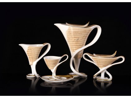 Porcelánová kávová souprava - Antonín Dvořák | Luxusní porcelán - Atelier JM Lesov