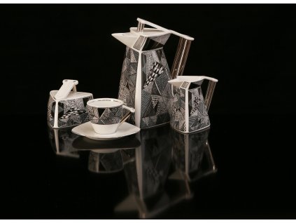 Porcelánová kávová souprava - Delta 705 | Luxusní porcelán - Atelier JM Lesov