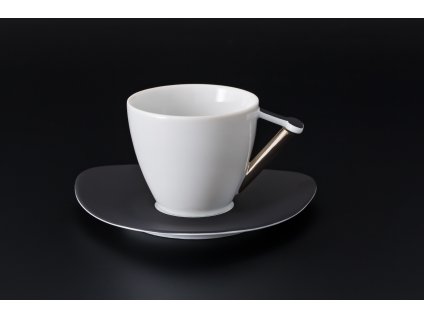 Kávový šálek s podšálkem - Delta 700 | Luxusní porcelán - Atelier JM Lesov